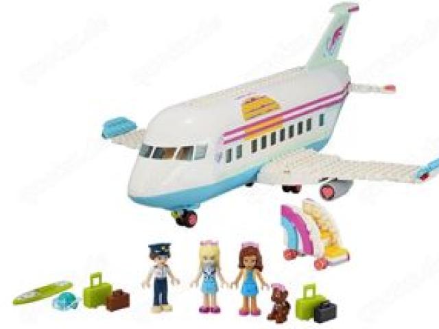 Spielzeug Lego Friends Set 41429, das große Heartlake City Flugzeug mit Zubehör - 1